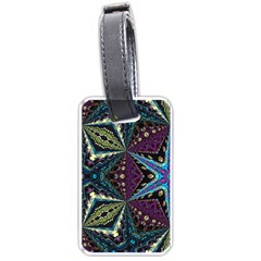 Ornate Star Luggage Tag (one Side) by Dazzleway