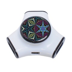 Ornate Star 3-port Usb Hub by Dazzleway