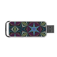 Ornate Star Portable Usb Flash (two Sides) by Dazzleway