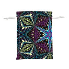 Ornate Star Lightweight Drawstring Pouch (l) by Dazzleway