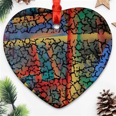 Crackle Ornament (heart)