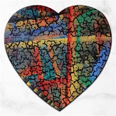 Crackle Jigsaw Puzzle (heart) by WILLBIRDWELL