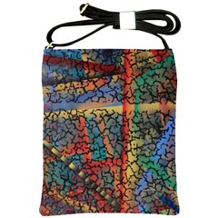 Crackle Shoulder Sling Bag by WILLBIRDWELL