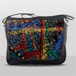 Crackle Messenger Bag Front