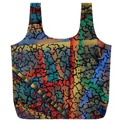 Crackle Full Print Recycle Bag (xxl) by WILLBIRDWELL