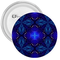 Blue Ornate 3  Buttons by Dazzleway