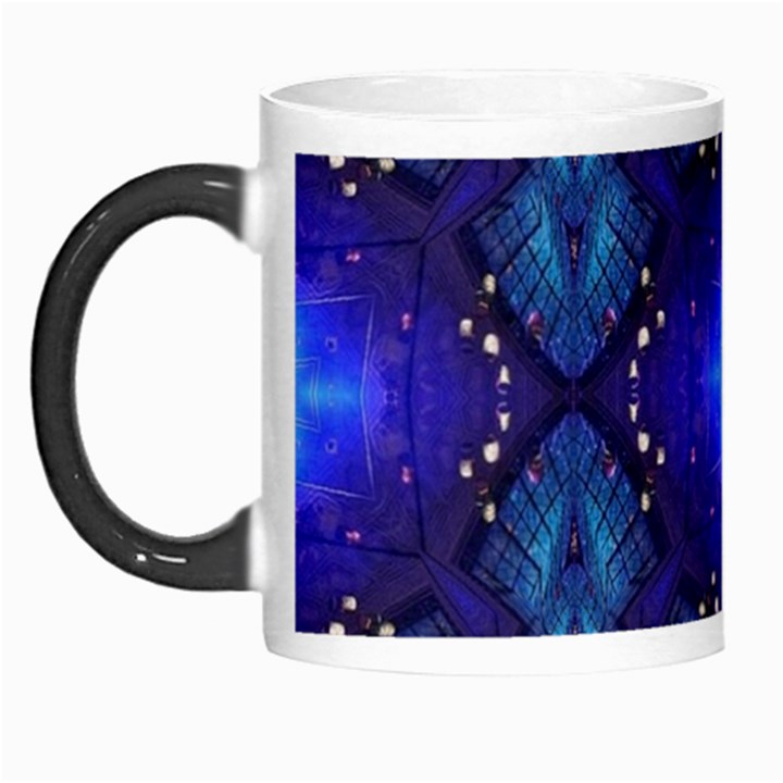 Blue ornate Morph Mugs