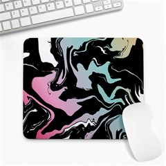 Painted Lines Large Mousepads by designsbymallika