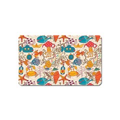 Sea Creatures Magnet (name Card) by goljakoff