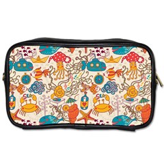 Sea Creatures Toiletries Bag (one Side) by goljakoff