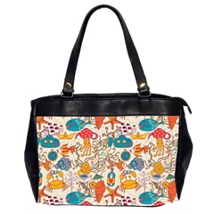 Sea Creatures Oversize Office Handbag (2 Sides) by goljakoff