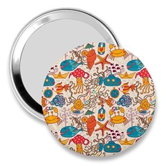 Sea Creatures 3  Handbag Mirrors by goljakoff