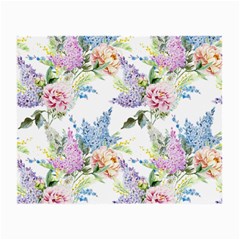 Flowers Small Glasses Cloth (2 Sides) by goljakoff