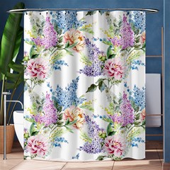 Flowers Shower Curtain 60  X 72  (medium)  by goljakoff