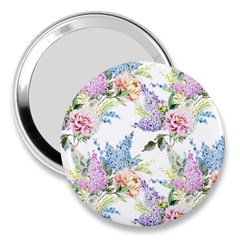 Flowers 3  Handbag Mirrors by goljakoff