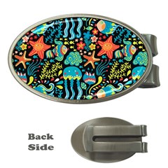 Sea Animals Money Clips (oval)  by goljakoff