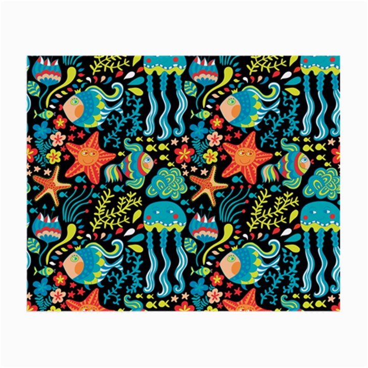 Sea animals Small Glasses Cloth (2 Sides)