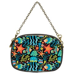 Sea Animals Chain Purse (two Sides) by goljakoff