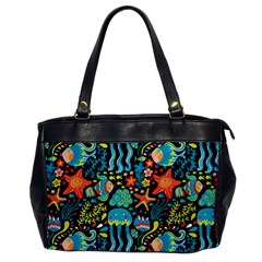 Sea Animals Oversize Office Handbag by goljakoff