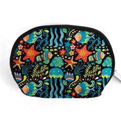 Sea Animals Accessory Pouch (medium) by goljakoff