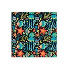 Sea Animals Satin Bandana Scarf by goljakoff