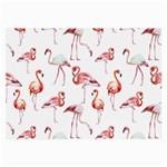 Rose flamingos Large Glasses Cloth (2 Sides) Front