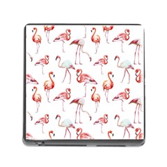 Rose Flamingos Memory Card Reader (square 5 Slot) by goljakoff