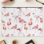 Rose flamingos Cosmetic Bag (XXXL) Front