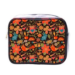 Khokhloma Mini Toiletries Bag (one Side) by goljakoff