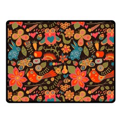 Khokhloma Fleece Blanket (small) by goljakoff