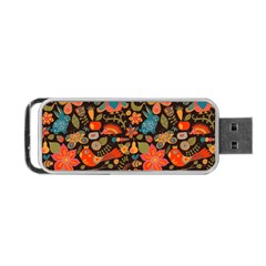 Khokhloma Portable Usb Flash (one Side) by goljakoff