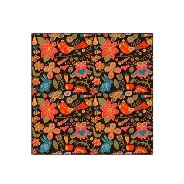 Khokhloma Satin Bandana Scarf