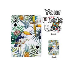 Tropical Flowers Playing Cards 54 Designs (mini) by goljakoff