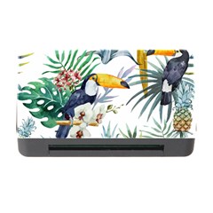 Tropical Flowers Memory Card Reader With Cf by goljakoff