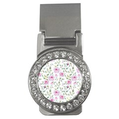 Rose Flowers Money Clips (cz)  by goljakoff