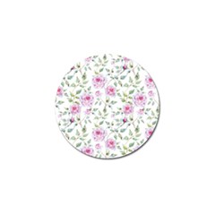 Rose Flowers Golf Ball Marker by goljakoff