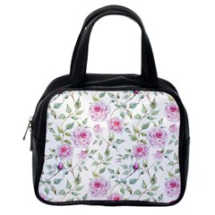 Rose Flowers Classic Handbag (one Side) by goljakoff