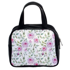 Rose Flowers Classic Handbag (two Sides) by goljakoff