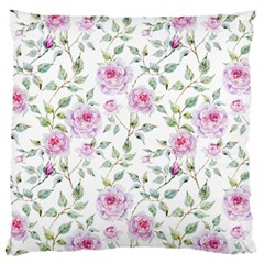 Rose Flowers Standard Flano Cushion Case (one Side) by goljakoff