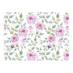 Rose Flowers Double Sided Flano Blanket (mini)  by goljakoff