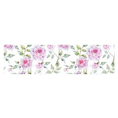 Rose Flowers Satin Scarf (oblong) by goljakoff