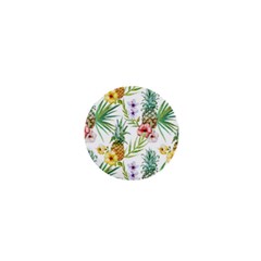 Tropical Pineapples 1  Mini Magnets by goljakoff