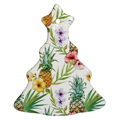 Tropical Pineapples Ornament (christmas Tree)  by goljakoff