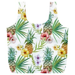 Tropical Pineapples Full Print Recycle Bag (xxxl) by goljakoff