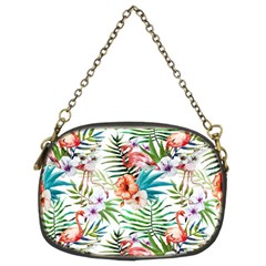 Tropical Flamingo Chain Purse (two Sides) by goljakoff