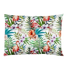 Tropical Flamingo Pillow Case by goljakoff