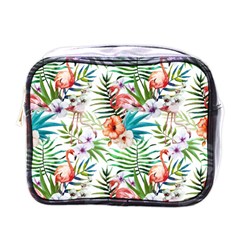 Tropical Flamingo Mini Toiletries Bag (one Side) by goljakoff