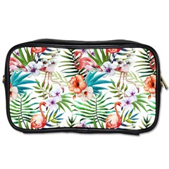 Tropical Flamingo Toiletries Bag (one Side) by goljakoff