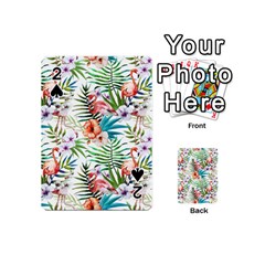 Tropical Flamingo Playing Cards 54 Designs (mini) by goljakoff