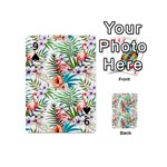 Tropical flamingo Playing Cards 54 Designs (Mini) Front - Spade9